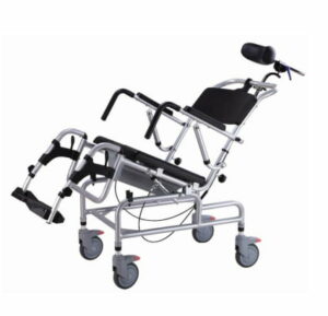 Silla lavacabezas con ruedas e inodoro AIUDO 2