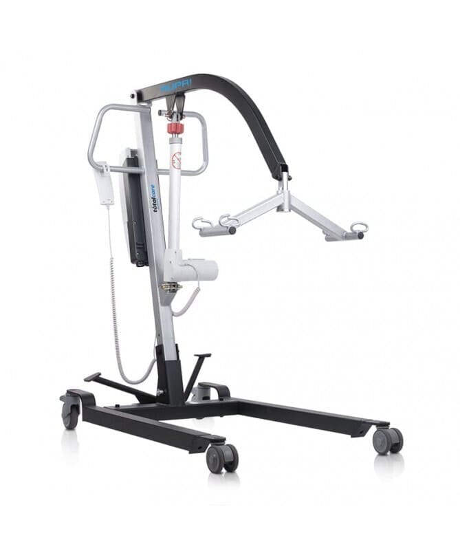 La grúa eléctrica: es una herramienta que facilita el traslado de un paciente con movilidad reducida 